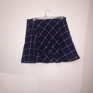 plaid skater skirt